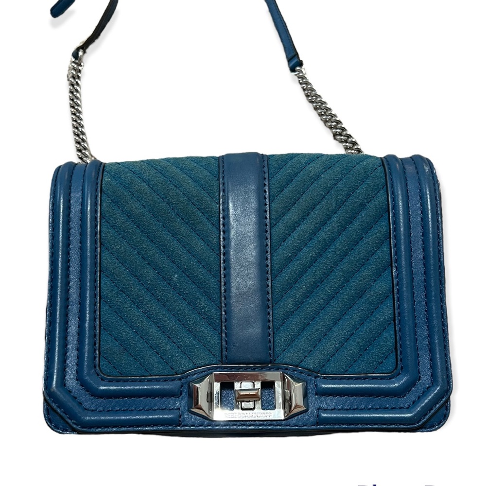 Rebecca Minkoff Chevron Quilted Leather Crossbody Purse